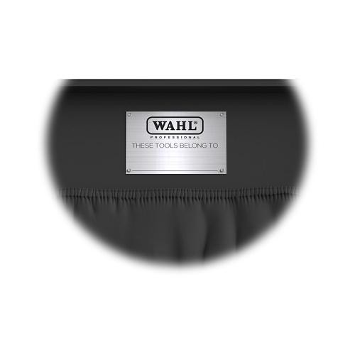 Personalisable metal name plate inside the Wahl Ultimate Case