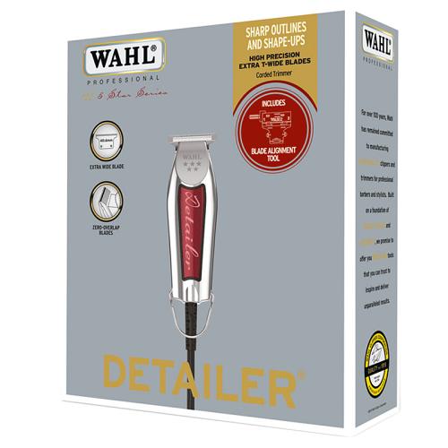 Packaging for the Wahl Detailer hair trimmer
