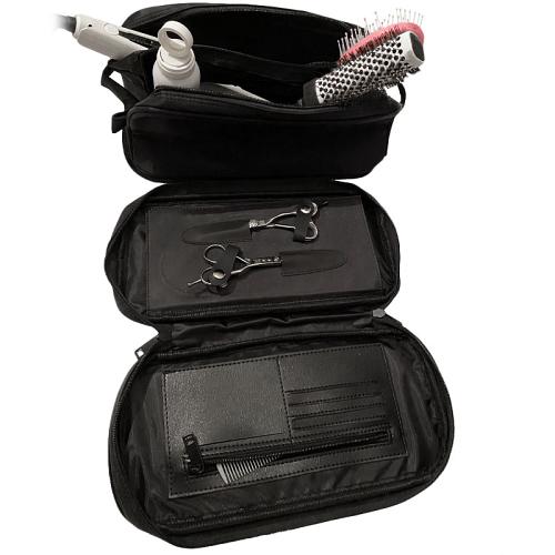 The CoolBlades Scissor & Tool Case has secure loops for scissors and space for other tools and brushes.