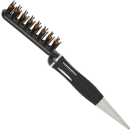 The Kent Salon KS03 Vent Brush is moulded as a single piece so there are no sharp lines to cut the hair.