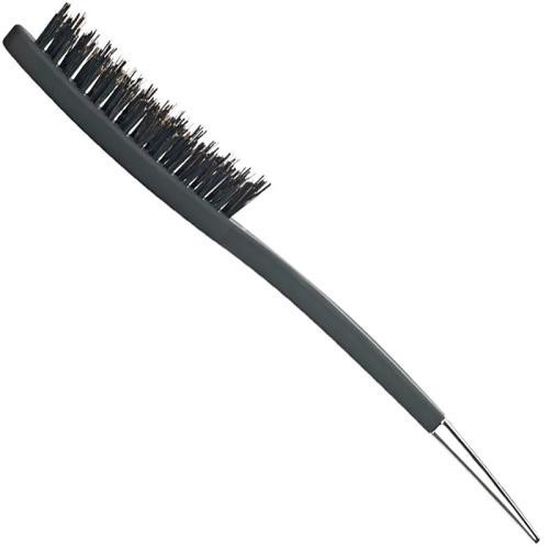 The Kent Salon KS04 Backcomb Brush is moulded from a single piece of heat-proof, ABS plastic.