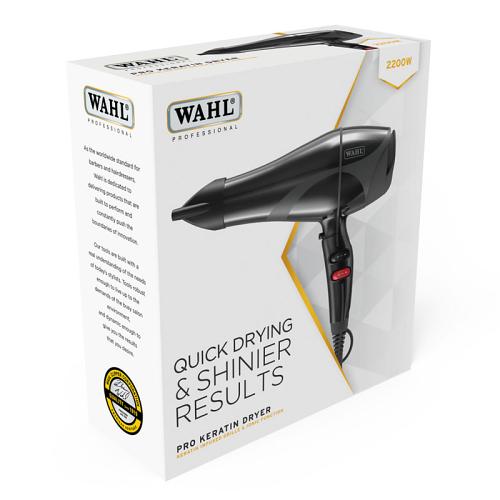 Packaging for the Wahl Pro Keratin Dryer