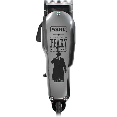 The Wahl Peaky Blinders Kit features a special edition Wahl Super Taper with a close-cutting fade blade. 