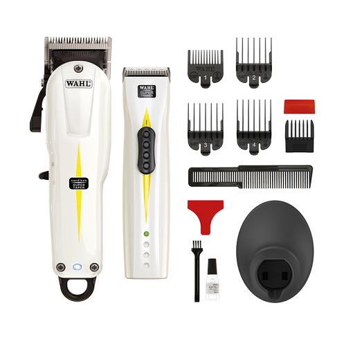 Wahl Cordless Super Taper Combi with accessories