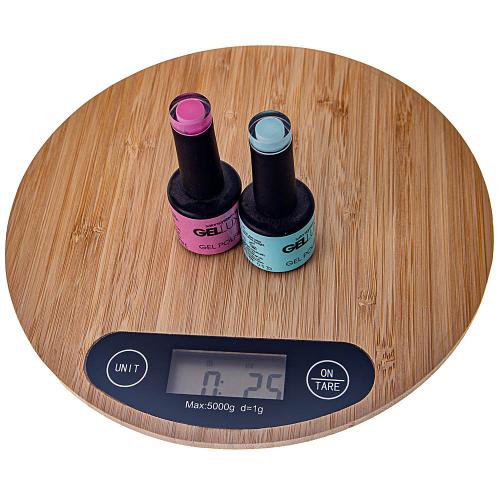 CoolBlades Bamboo Digital Weighing Scales In Use