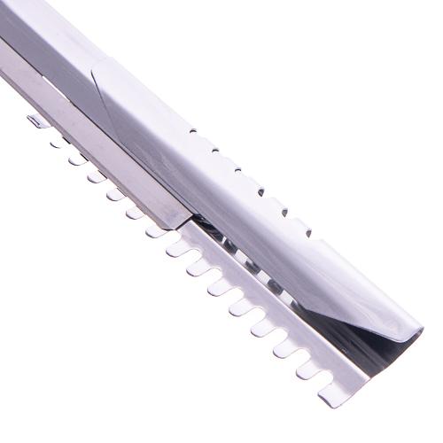 CoolBlades Folding Razor Feather Guard from The Back