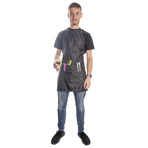 CoolBlades Hairdressing Tint Apron On A Person