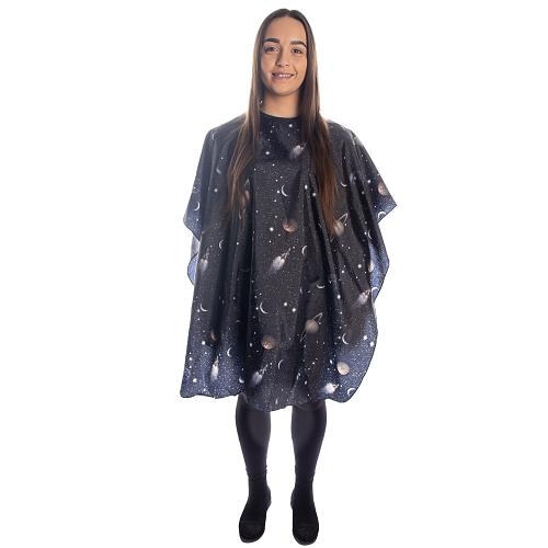 Kobe Astro Children's Hairdressing Gown From The Front