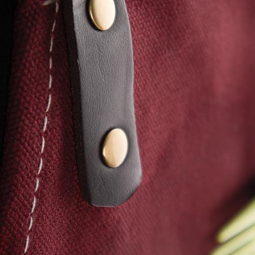 Kobe Barber Apron Has Leather and Brass Fixing points