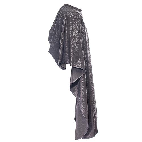 Kobe Rose Hairdressing Gown Black From The Side