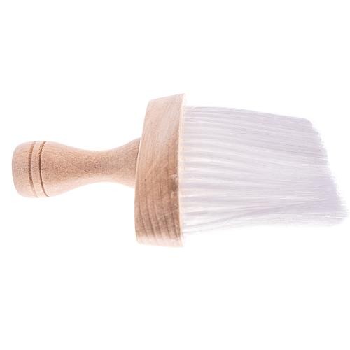 CoolBlades Wooden Neck Brush From The Side