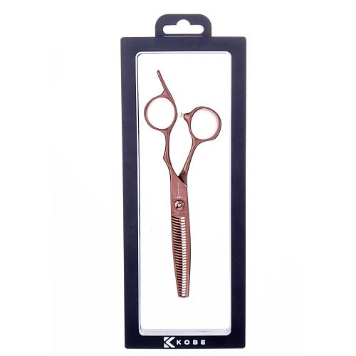 Kobe Kopper Thinning Scissors In Their Packaging