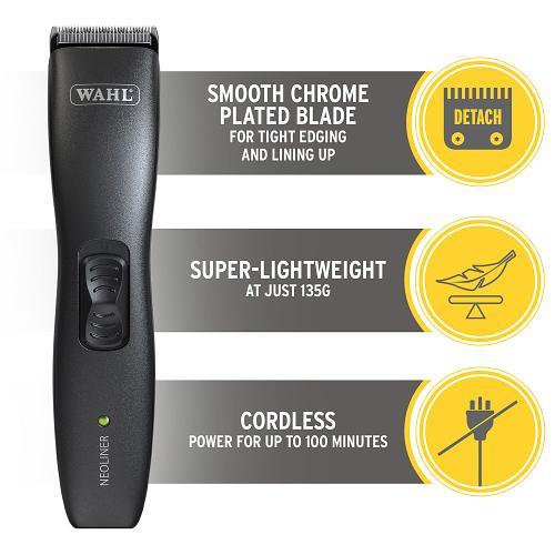 Wahl Neo Liner Trimmer infographic 1