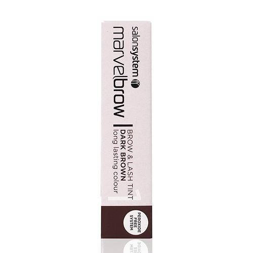 Salon System Marvelbrow Brow & Lash Tint Colour Brown Packaging