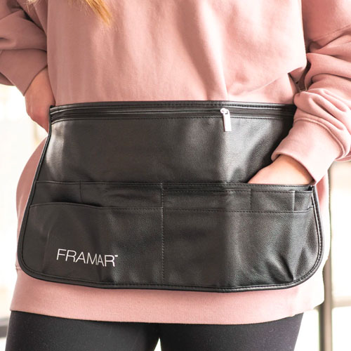 The Framar Hipster Tool Belt is made of soft, faux leather with plenty of pockets.