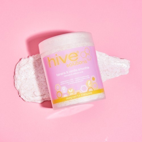 Hive Banana and Vanilla Smoothie Scrub spilled product
