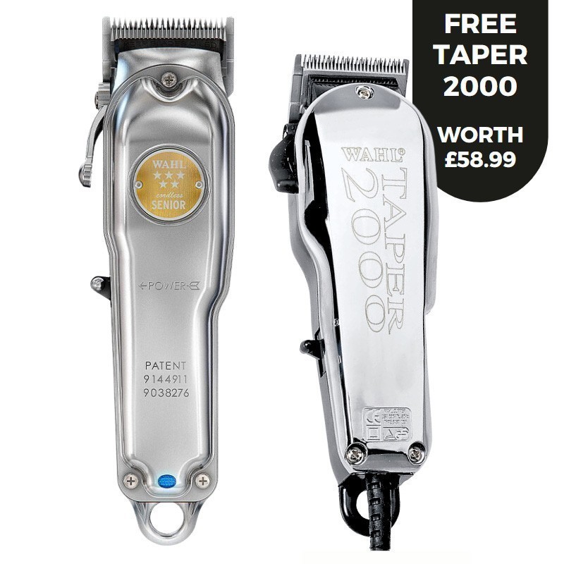 Wahl Professional Senior Metal Clipper Metal Edition and Barber Dryer with Concentrated Air Flow