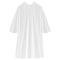 Sibel Economy Hairdressing Gown (Black or White): White - Sleeved