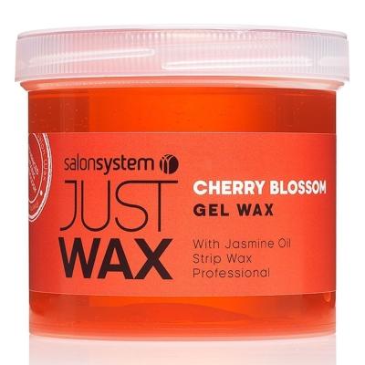 Salon System Just Wax Cherry and Jasmine Gel Wax 450g