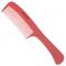 Head Jog 206 Detangle Comb (Black or Pink): Pink