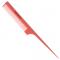 Head Jog 202 Tail Comb (Black or Pink): Pink