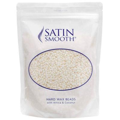 Satin Smooth Pure White Hard Wax with Arnica & Coconut