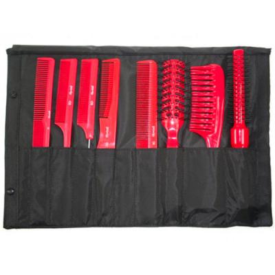 Pro-Tip Tool Roll Set (6 Combs, 2 Brushes)