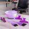 CoolBlades Purple Tinting Set At The Salon