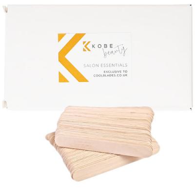 Kobe Beauty Wooden Waxing Spatulas (x100)