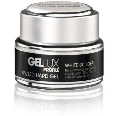 Salon System Gellux Profile UV/LED White Builder Hard Gel