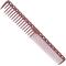 YS Park 332 Japanese Round Tooth Cutting Comb (185 mm): Red