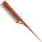 YS Park 150 Backcombing Tail Comb (218 mm): Red