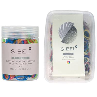 Sibel Coloured Elastic Hair Bands (x500)