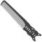 YS Park 209 Soft Flex Comb (220 mm): Carbon Black
