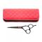 Red quilted scissor case comes FREE with the Haito Akuma