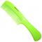 Denman Precision DPC6 Rake Comb: Lime Green