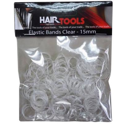 Hair Tools Clear Elastic Bands (x300)