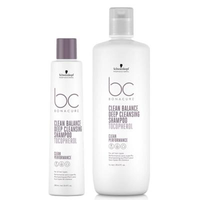 Schwarzkopf BC Bonacure Clean Balance Deep Cleansing Shampoo