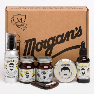 Morgan's Moustache & Beard Gift Set