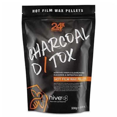 Hive Charcoal D/Tox Hot Film Wax Pellets 
