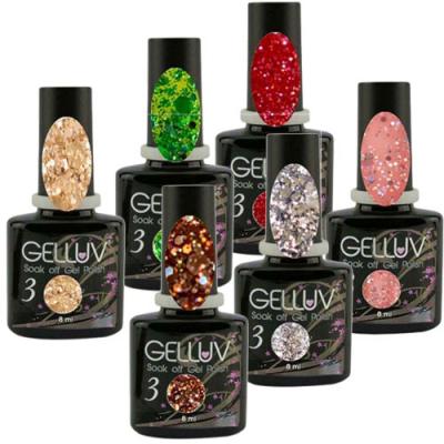 GELLUV Gel Polish All That Glitters Collection 