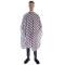 Kobe Barber Pole Hairdressing Gown From The Front