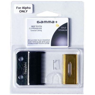 Gamma+ Absolute Alpha Gold Titanium Taper Blade