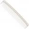 YS Park 402 Wide-Toothed Finishing Comb (180 mm): White