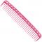 YS Park 402 Wide-Toothed Finishing Comb (180 mm): Pink