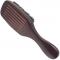 The back of the Kobe Astaire Club Brush has ridges to rest the brush on.