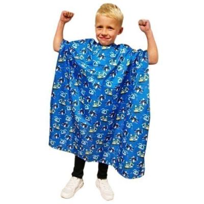 Hair Tools Children's Blue Aeroplane Hairdressing Gown