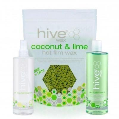 Hive Coconut & Lime Waxing Trio Set