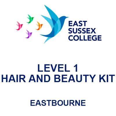 East Sussex College Eastbourne Level 1 Hair and Beauty Kit 2023/24