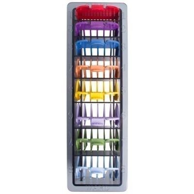 Wahl Coloured Combs Set & Caddy
